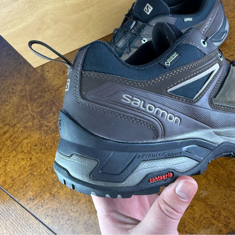 Salomon Men's Trail Shoes - Brown and Black - Picture 8 of 16